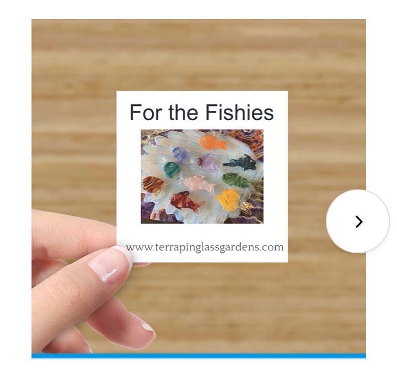 Terrapin Glass Gardens - Wholesale Individual Charm/Pendant - Hand sculpted Glass Fish Pendants6