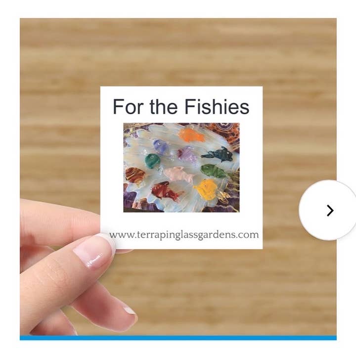 Terrapin Glass Gardens - Wholesale Individual Charm/Pendant - Hand sculpted Glass Fish Pendants6