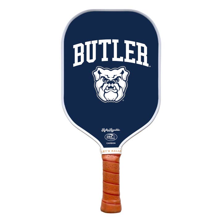 Butler Bulldogs Midnight Bulldog Head Pickleball Padle (B2B) for engroshandel hos Rally Republic