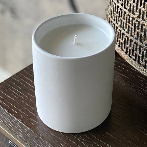 Santal Ceramic Candle for wholesale by Kentucky Alchemy