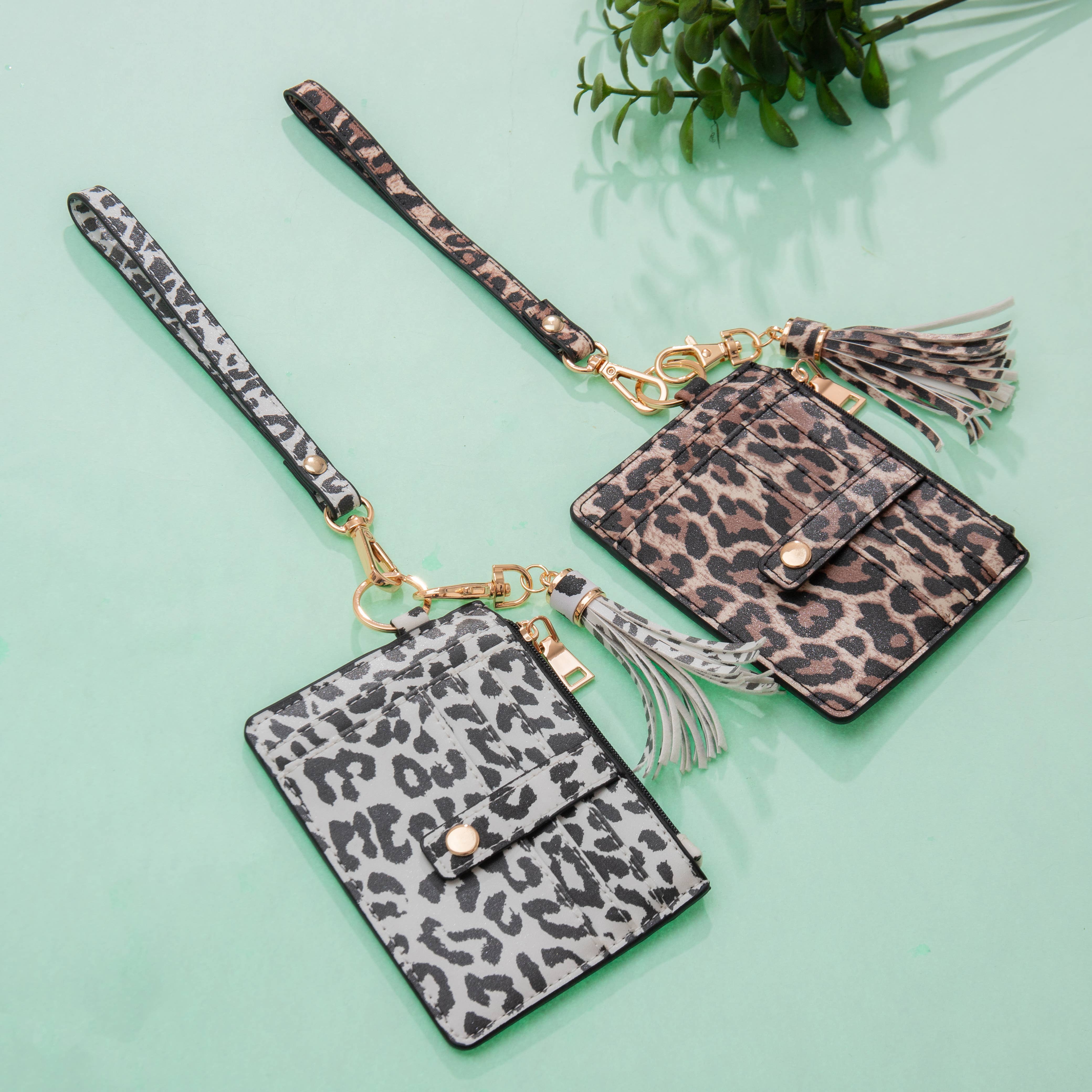 Sparkle Being – Carteira para cartões - Mulher por atacado – Carteira fina e elegante para cartões de pulso vegan em pele9