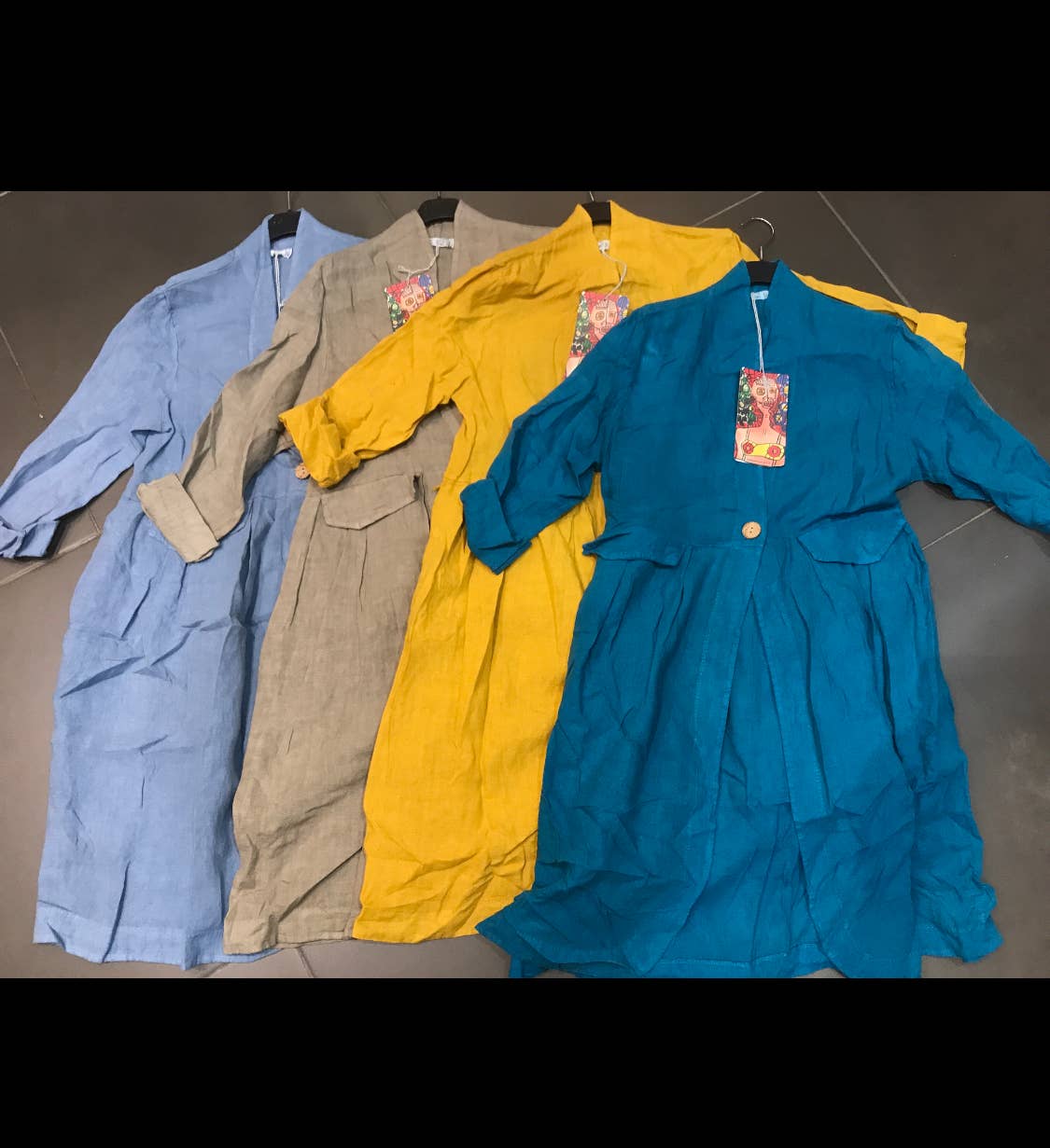 la maison des fibres naturelles - Wholesale Jacket - Women's - 62411 100% linen jacket made in Italy18