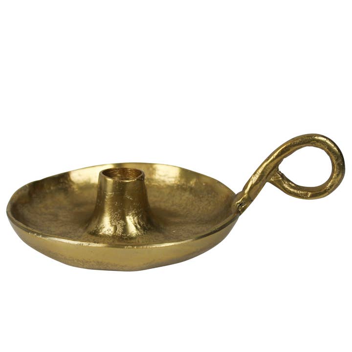 HomArt - Wholesale Candle Holder - Chamber Taper Holder, Brass