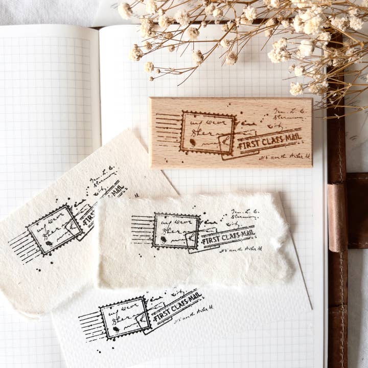 Tampon en caoutchouc : Courrier de première classe (Collection de lettres d'amour) pour la vente par Crea with Gaby