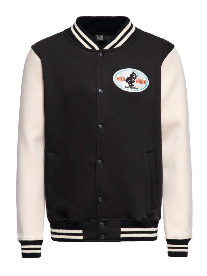 KING KEROSIN – Engroshandel College-/baseballjakke – Mænd – Super Cock collegejakke1