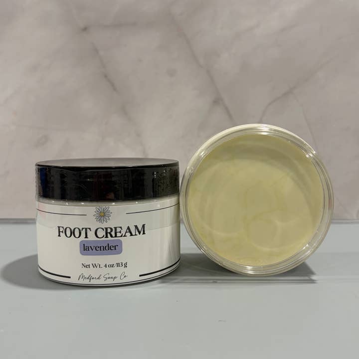 Foot Cream for wholesale by Medford Soap Company