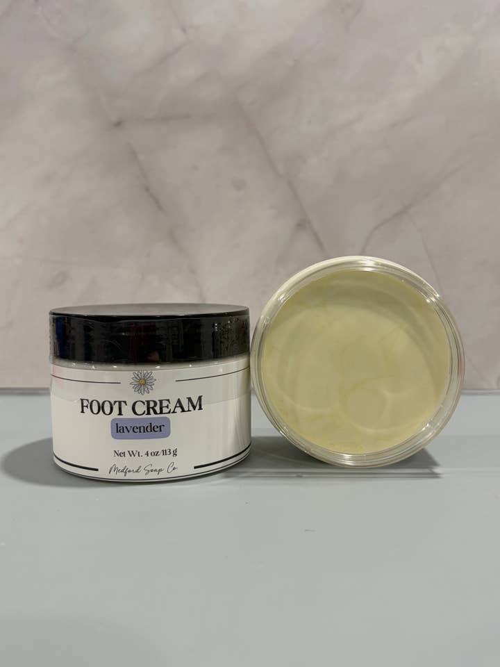 Foot Cream for wholesale by Medford Soap Company