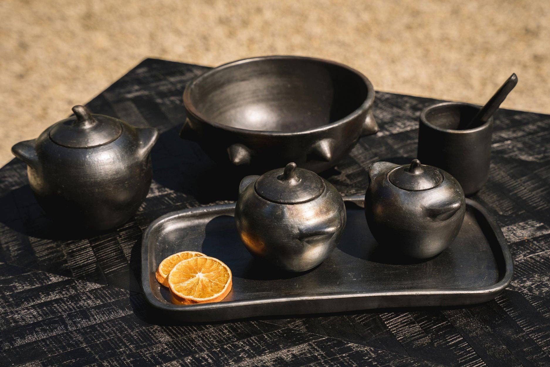 Bazar Bizar Living – Engroshandel Serveringsskål – Den brændte etniske skål4