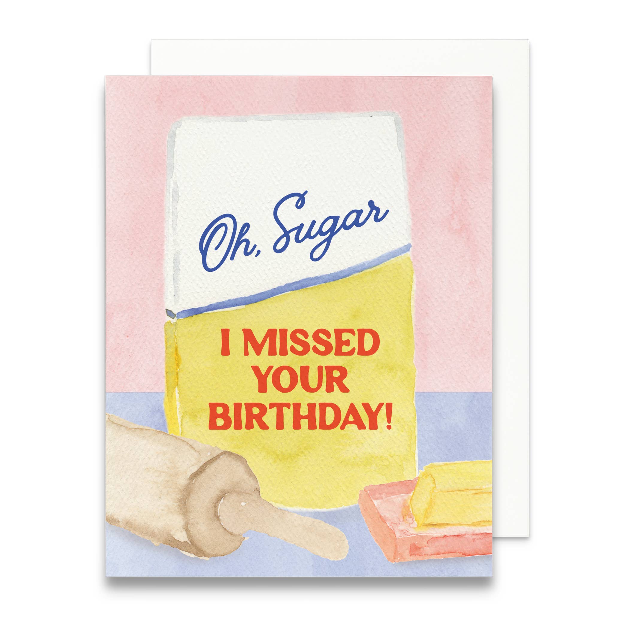 Gert & Co - Vendita all'ingrosso Biglietti di auguri - Biglietto di auguri di compleanno tardivo | Biglietto di auguri perso il tuo compleanno2