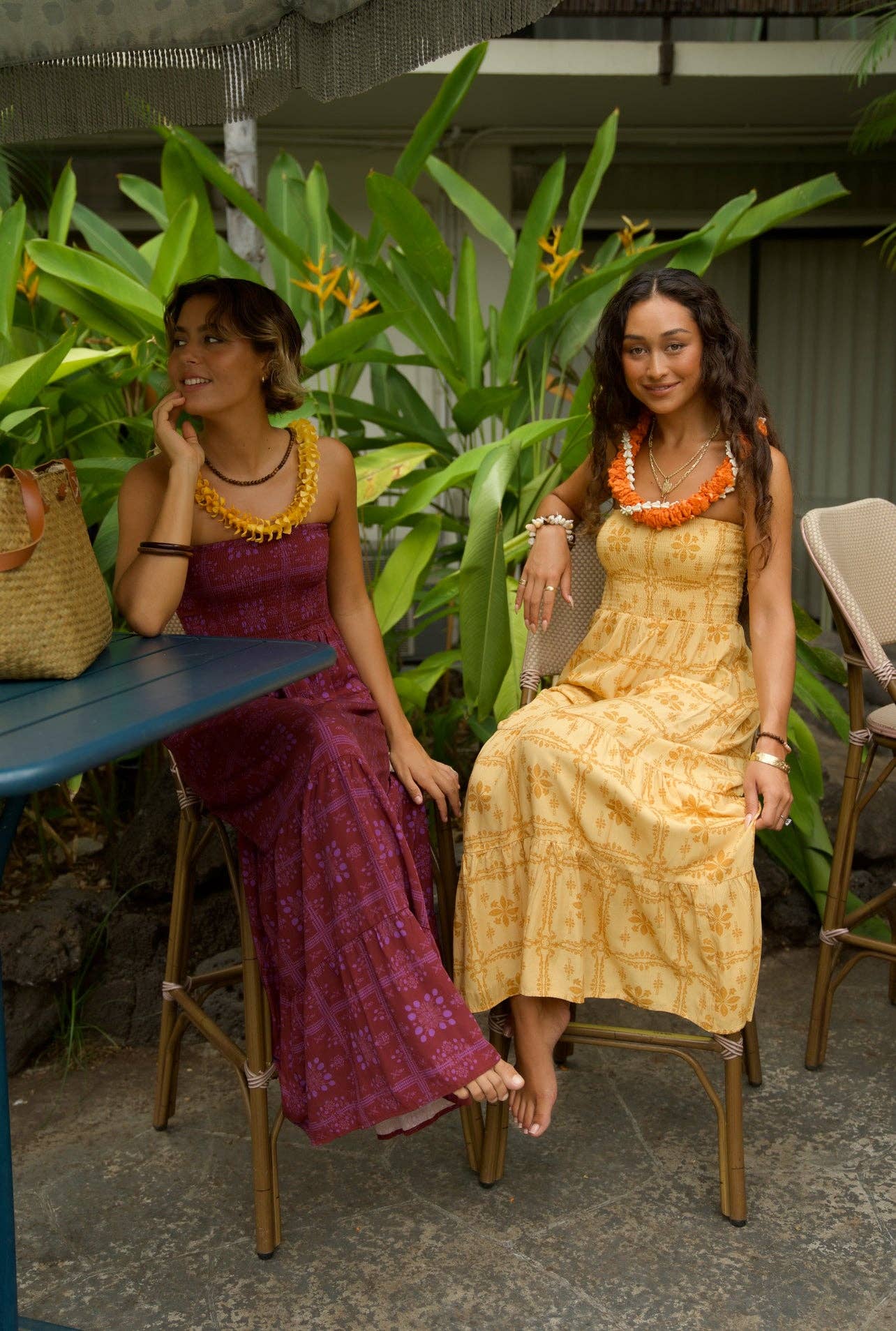 EHA Culture - Wholesale Dress - Women's - Pua Kenikeni Glow - Maile Dress5