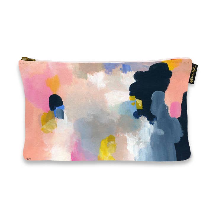 Oliver Gal Happy Thoughts Art Pouch (Size 9x6) for wholesale by The Oliver Gal Artist