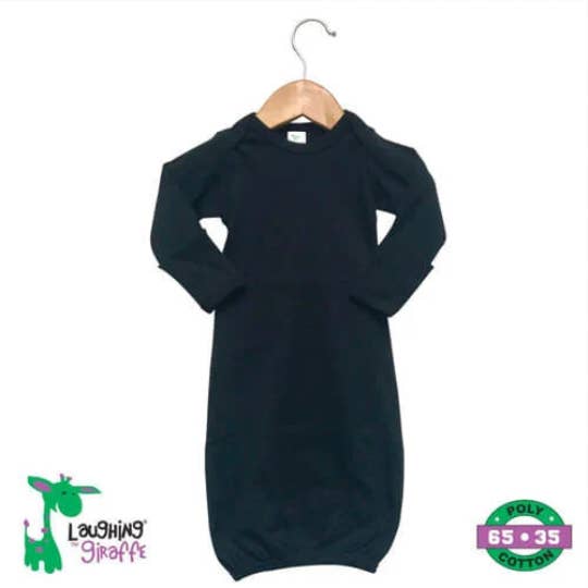 Laughing Giraffe – Großhandel Babykleid – Baby – Babyschlafkleid „Laughing Giraffe“ mit umklappbaren Fäustlingen0