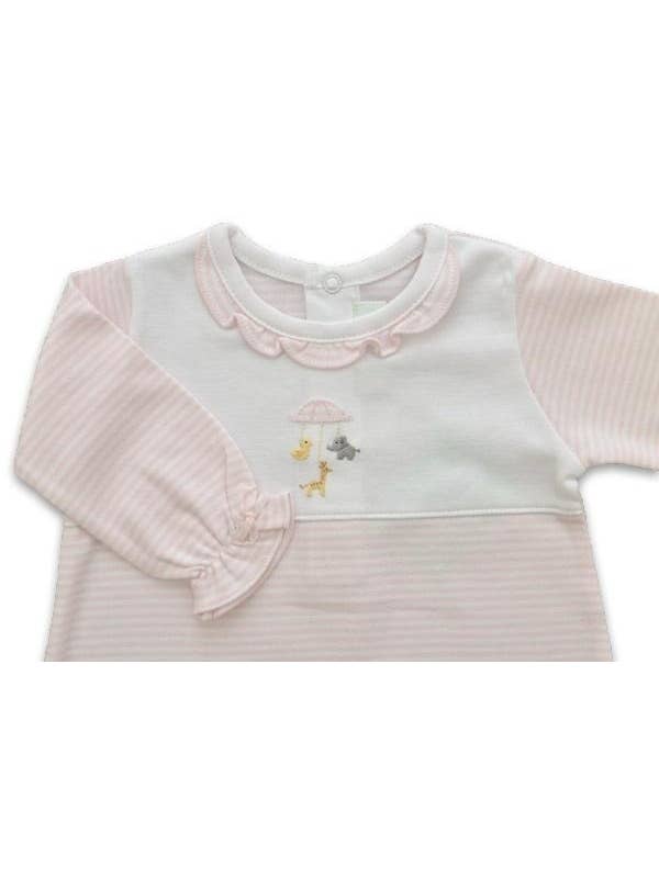 Baby Threads – wholesale Klänning - Baby – Animal Mobile Baby Girl Pima Bomull Dagklänning1