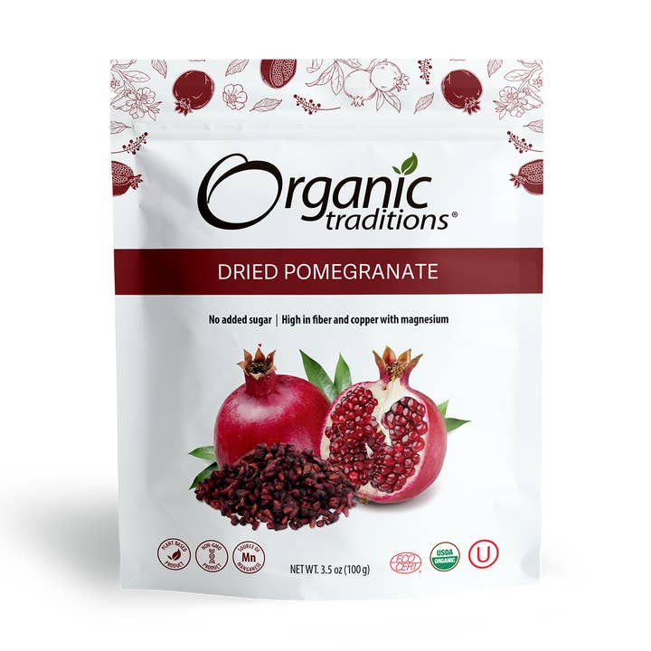 Grenade séchée - 3,5 oz (100g) pour la vente par Organic Traditions