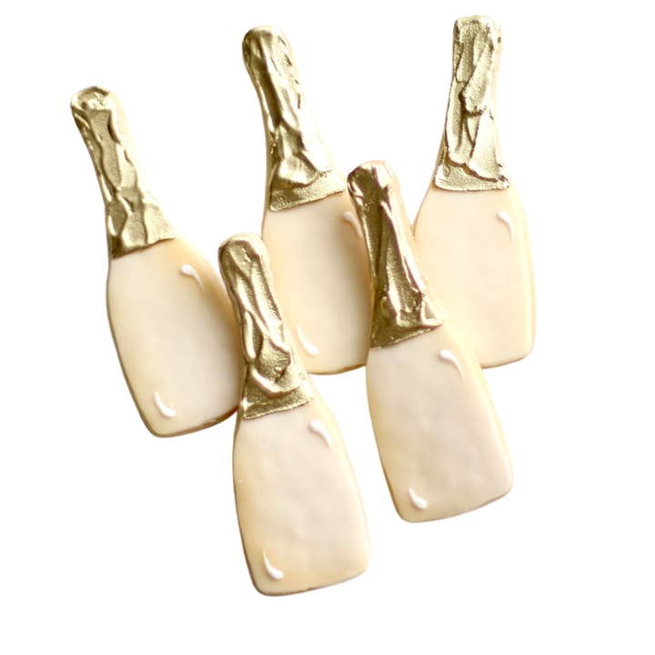 Sweet Sanctions LLC - Wholesale Cookie - Champagne Bottle Cookies