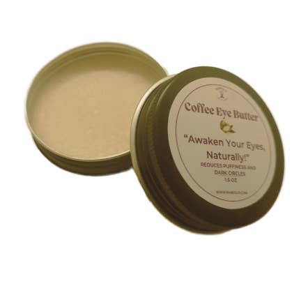 Coffee Eye Butter for wholesale by RareGlo Organic Shea Products