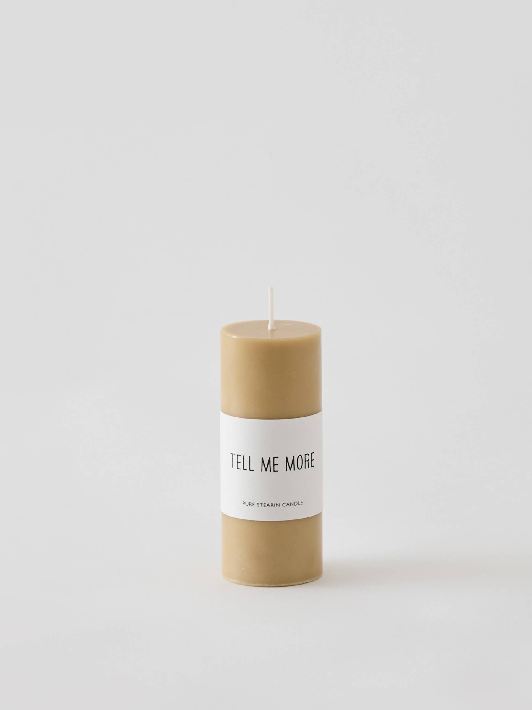 Tell Me More - Wholesale Pillar Candle - Stearin candle Luna - S 40x100mm4