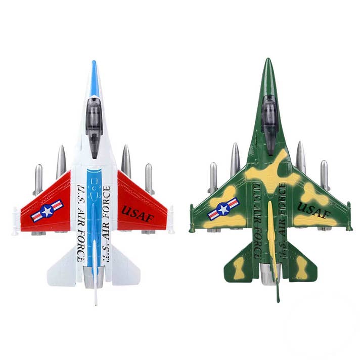 Pagdee Kids Juniors - Wholesale Toy Plane - Kids - DieCast Pullback Fighter Jet Toy