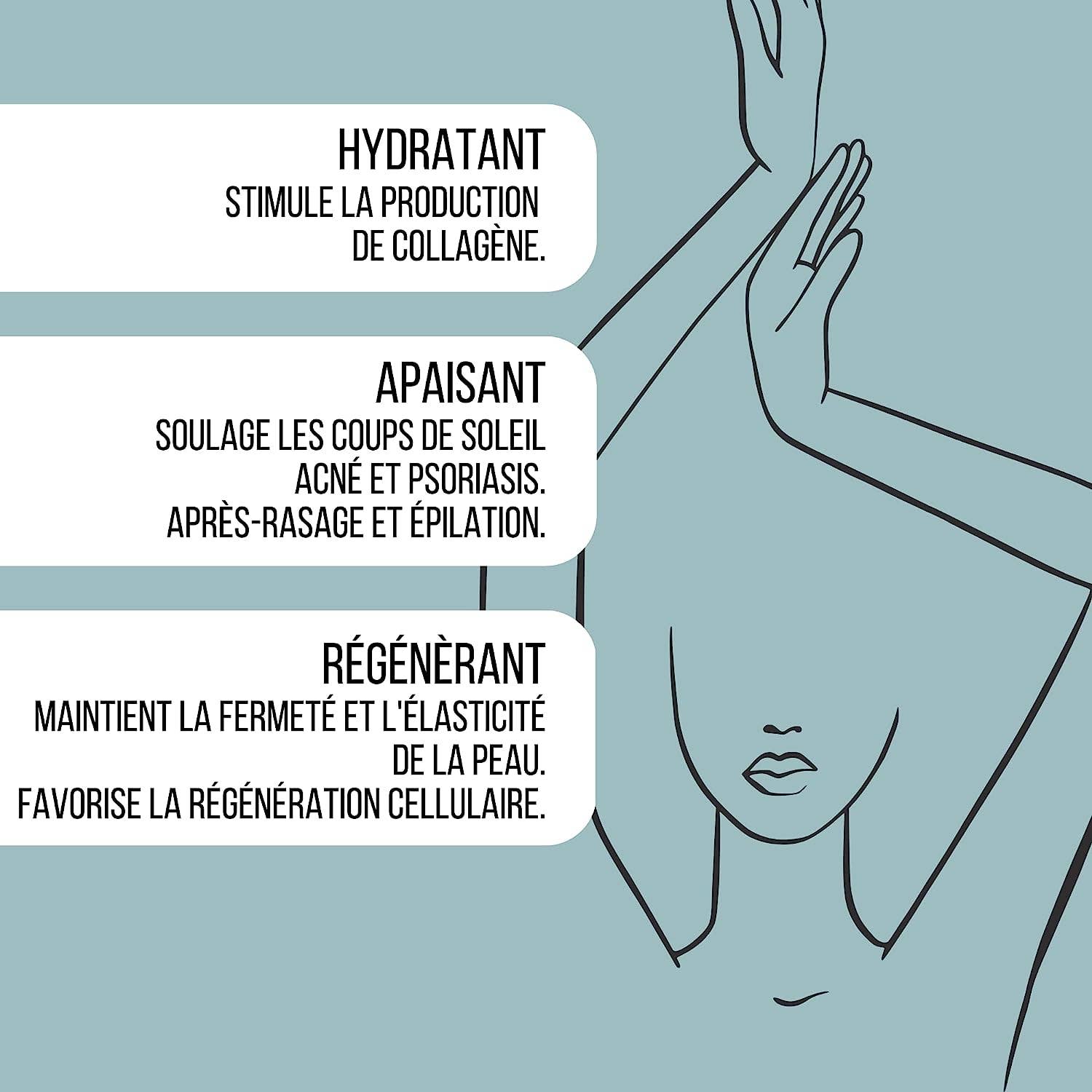 Veyra - Vendita all'ingrosso Spray/crema all'aloe - Gel di aloe vera 200 ml - Veyra6