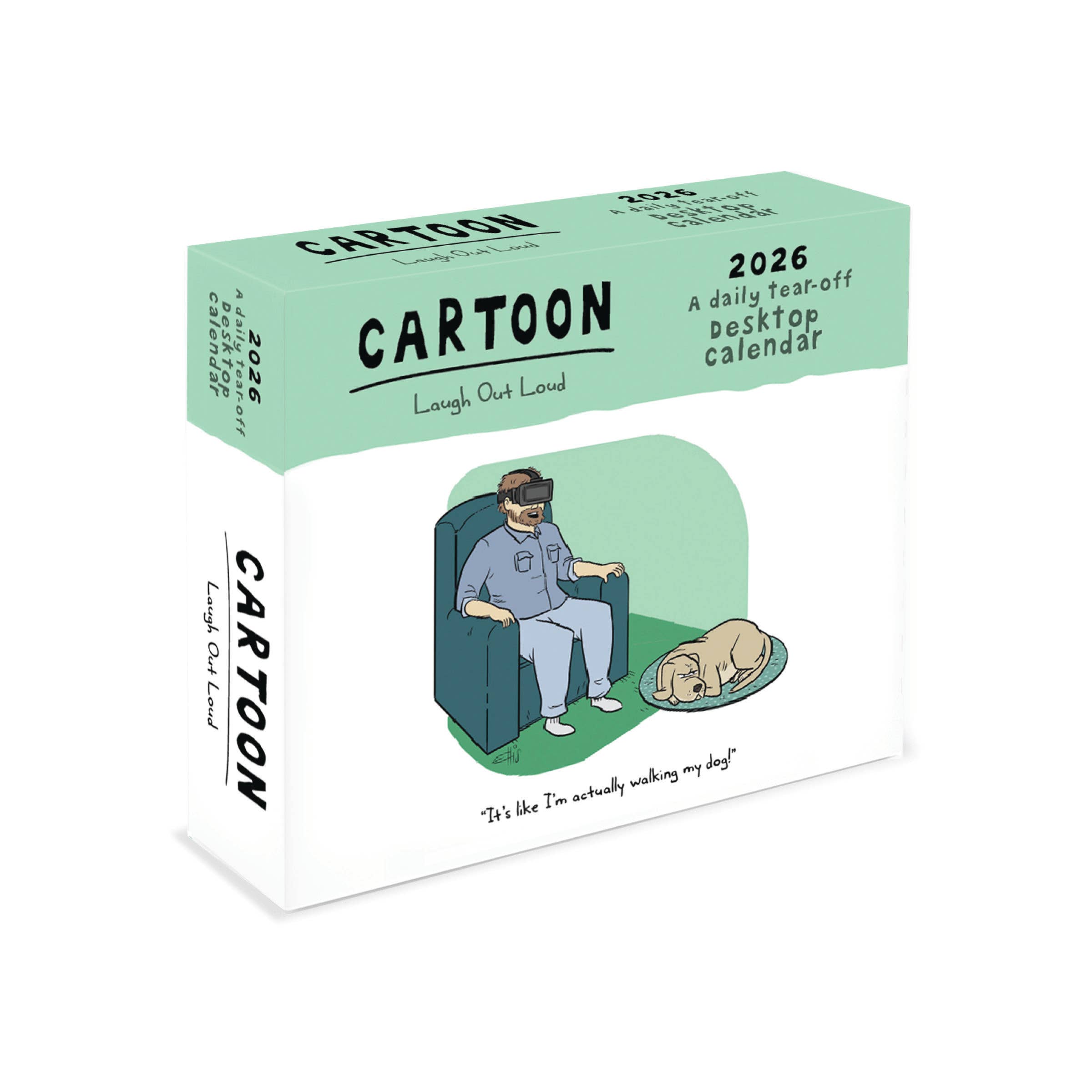 Nelson Line - Wholesale Calendar - CARTOON-A-DAY - 2026 TEAR OFF CALENDAR0