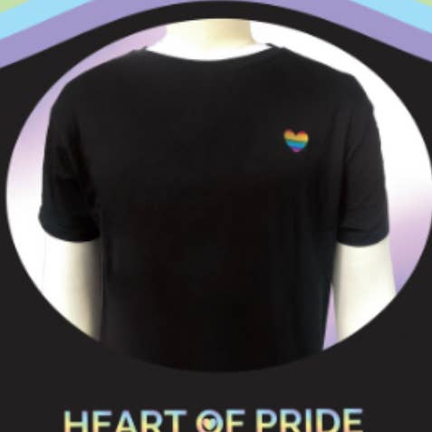 Gender Fluid Heart of Pride T-Shirt für den Großhandel von Voodoo