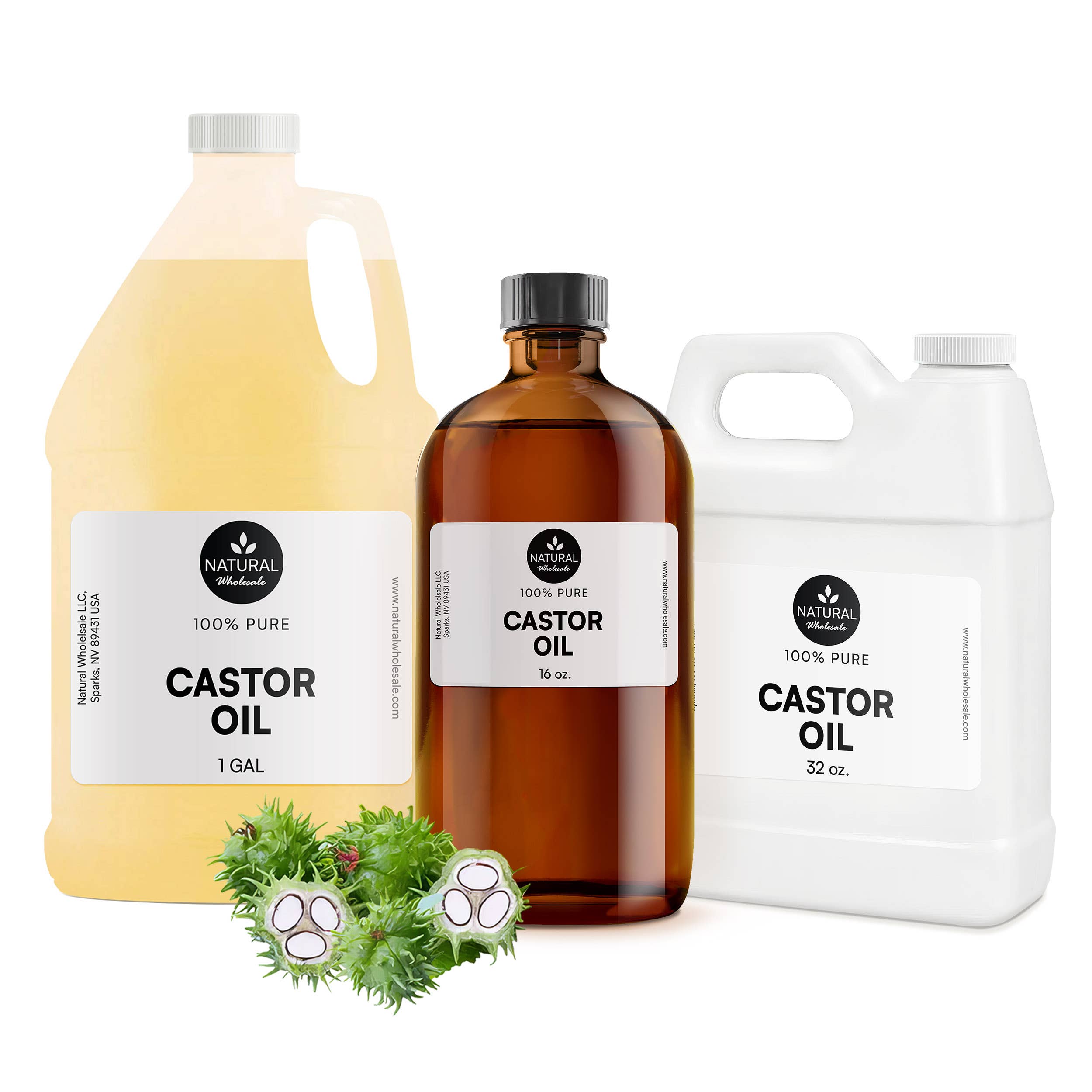 Natural Wholesale - Vente Huile pour le bain/corps - Huile de ricin - 100 % pure | Vente en gros2