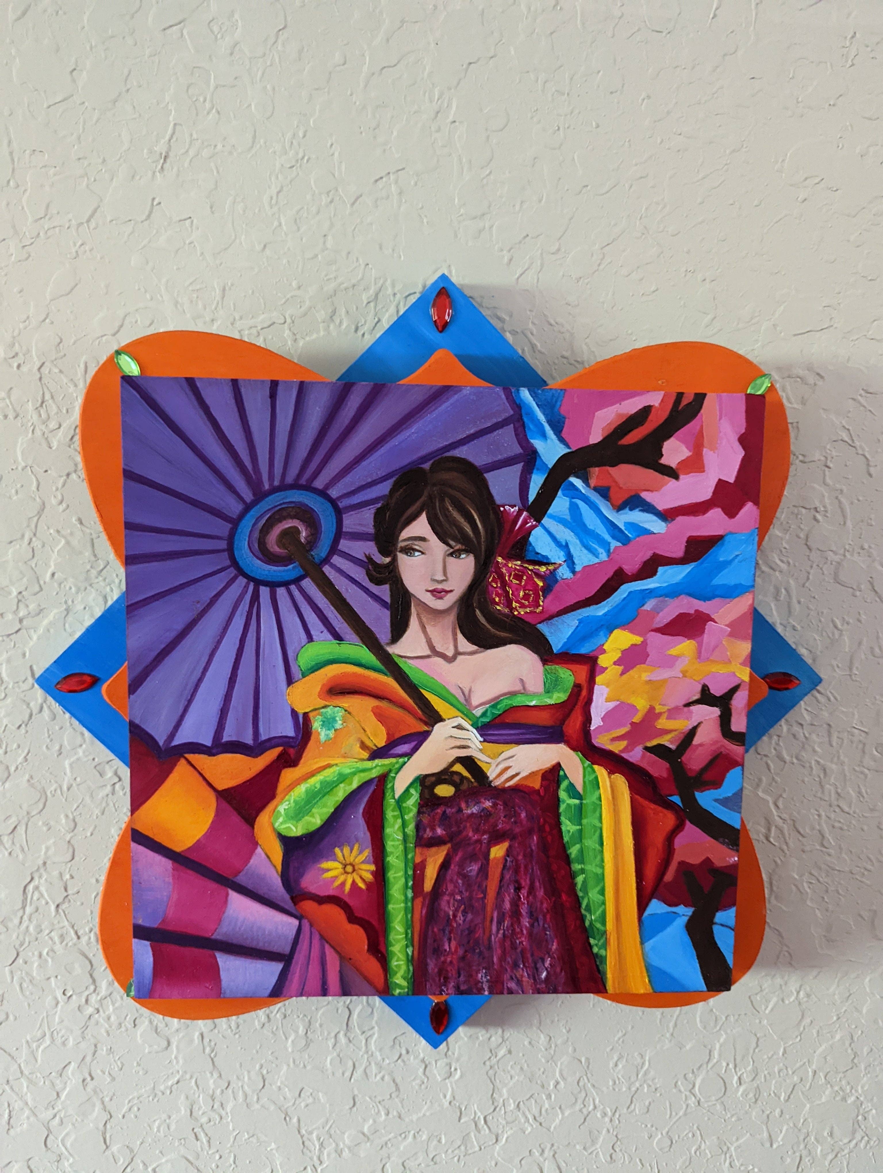 Sharon Tatem Fashion LLC - Wholesale Painting/Drawing - Painting Oil on Wood Panel Womplay Games King Of Thrones3