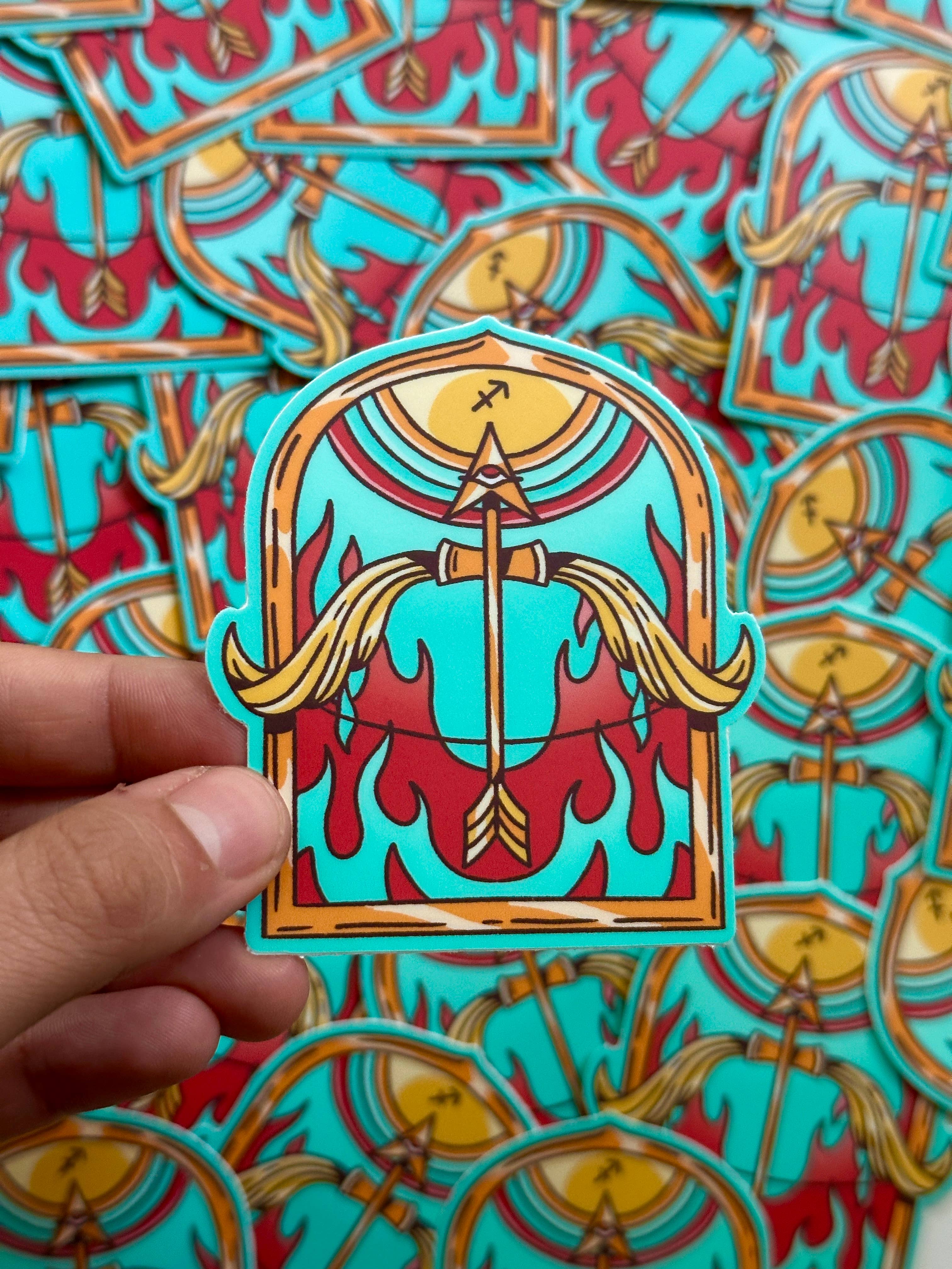 YAMZ: World of Color - Wholesale Sticker - Astrology Sign Stickers - Heralds of the Divine 8