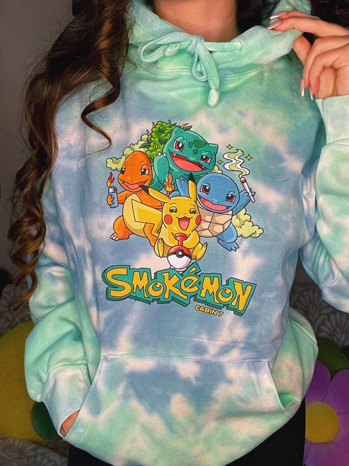 SmokeMon Hoodie for wholesale by Cabin 7 Originals