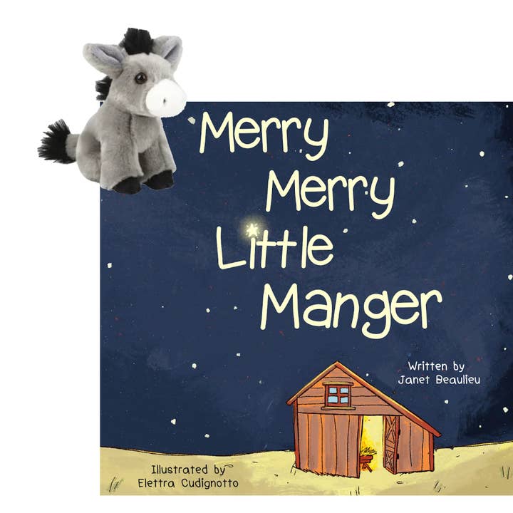 Merry Merry Little Manger Gift Set for wholesale by Mermaid Book Company