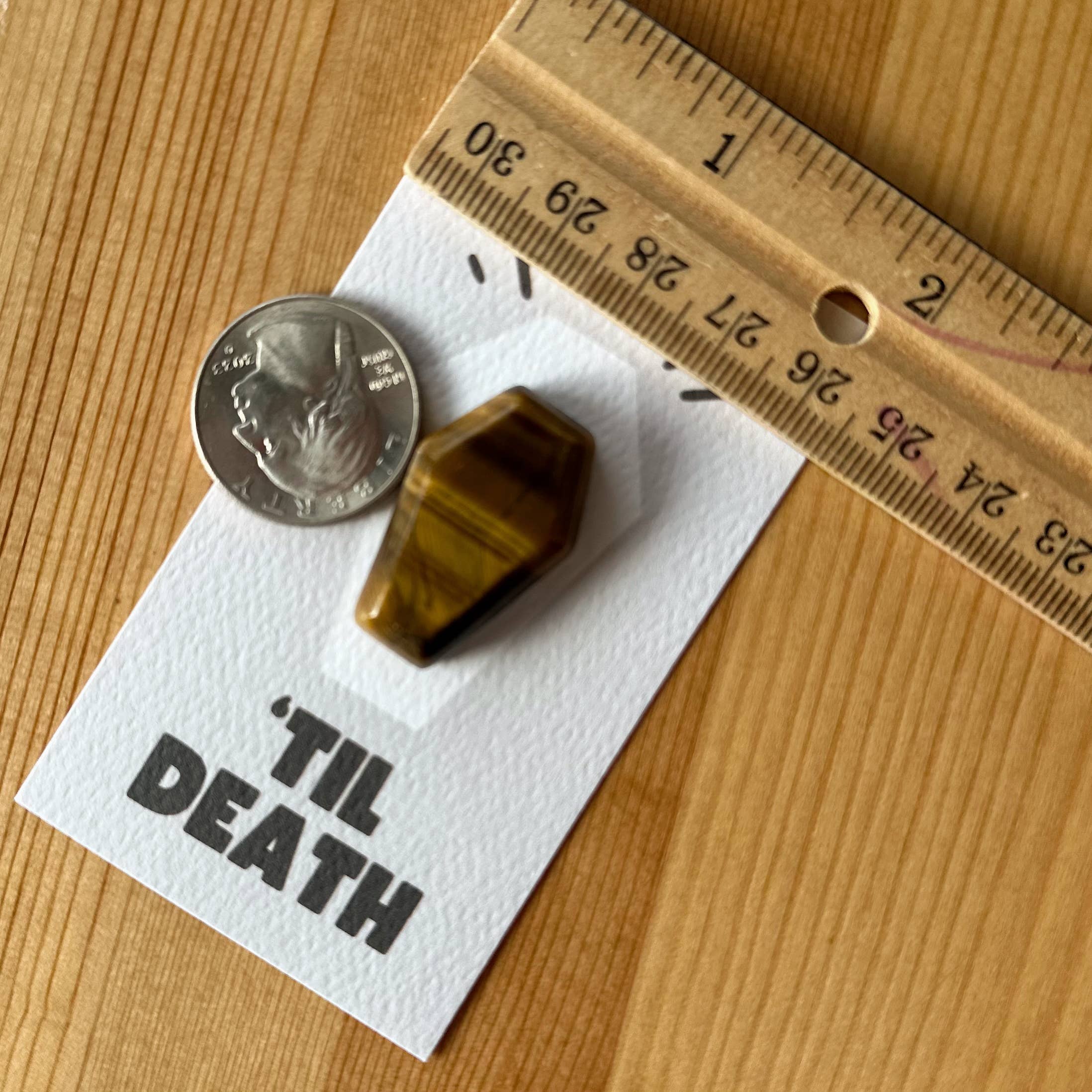 Pebble House – Engroshandel Spirituelle sten og krystaller – "Til Death" Kiste Mini Krystalkort - Krystaller & Sten3