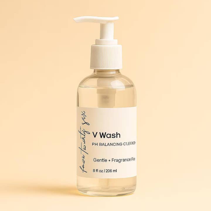 pH Balanced Intimate Cleanser - Natural Feminine Wash for Sensitive Skin - Gentle Vulva Wash with Aloe & Rose Water - Soap Free 8oz for wholesale by Four26