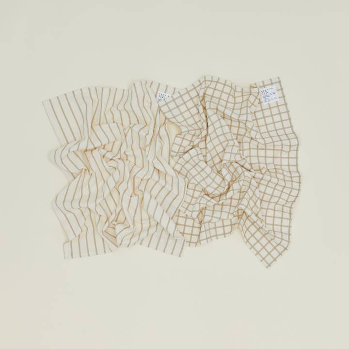 Hawkins New York - Wholesale Tea Towel - ESSENTIAL YARN DYED DISH TOWEL - SET OF 24