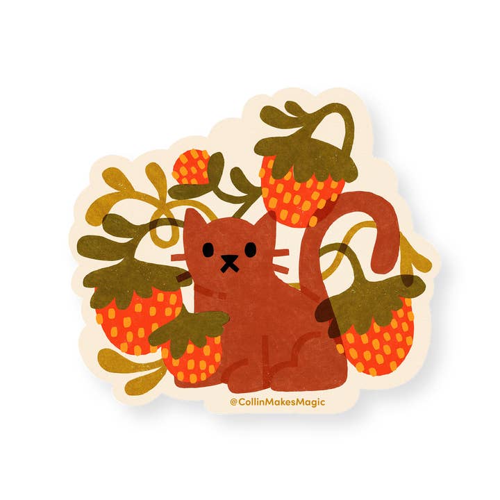 Strawbaby— Vinyl Sticker for wholesale by Collin Williams