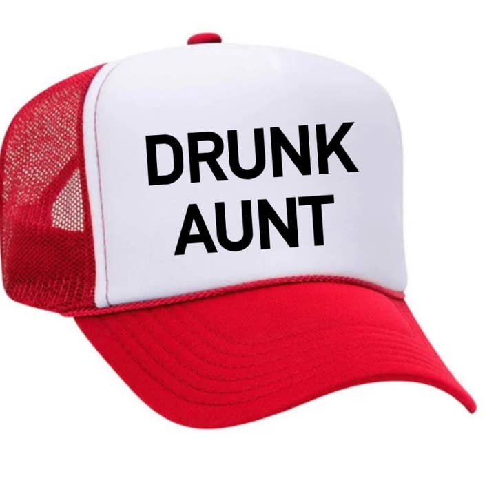 Inappropriate Trucker Hats - Wholesale Trucker Hat - Women's - Drunk Aunt Trucker Hat21