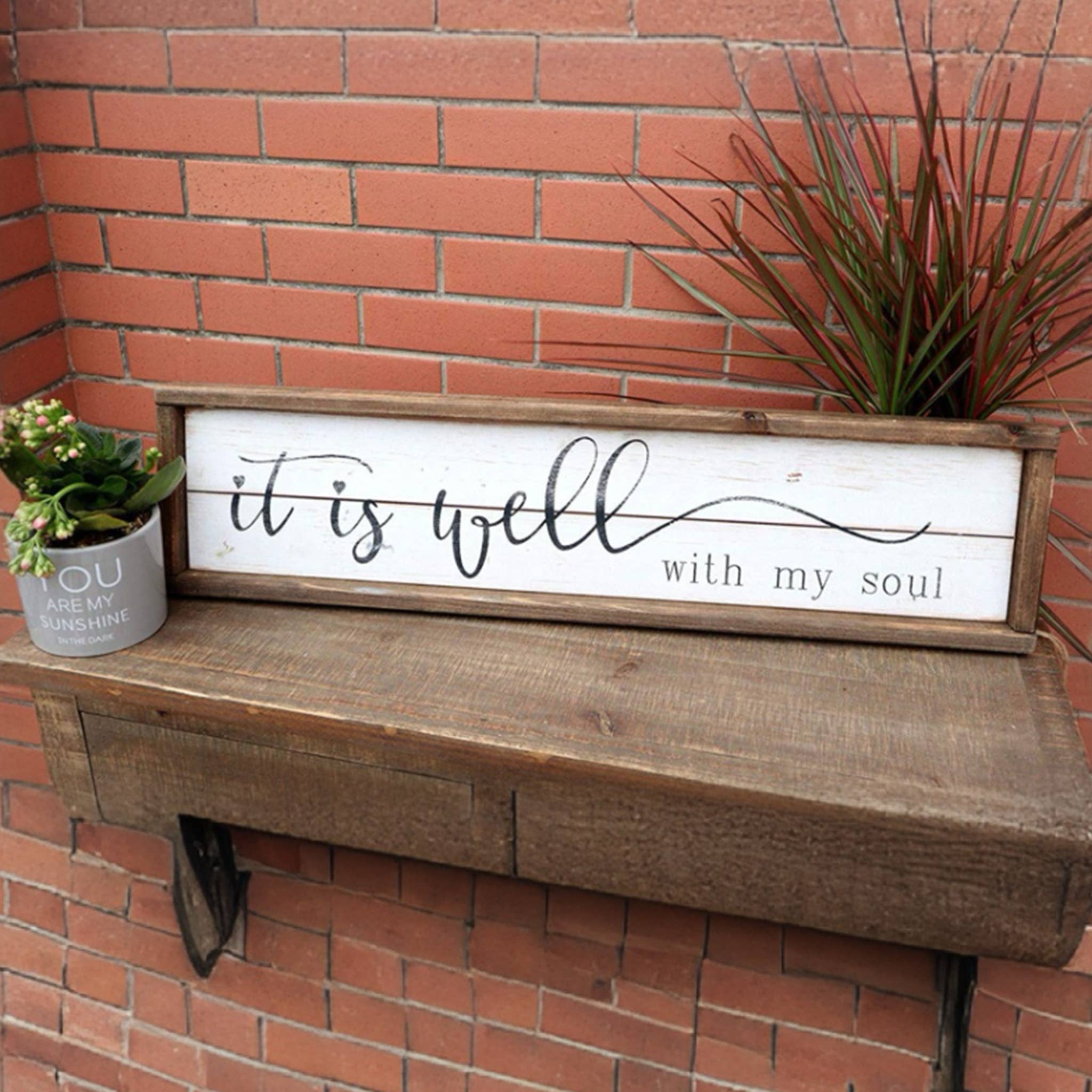 Paris Loft Inc - Wholesale Sign - Wood Framed Wall Sign Decor with Quotes-Soul8