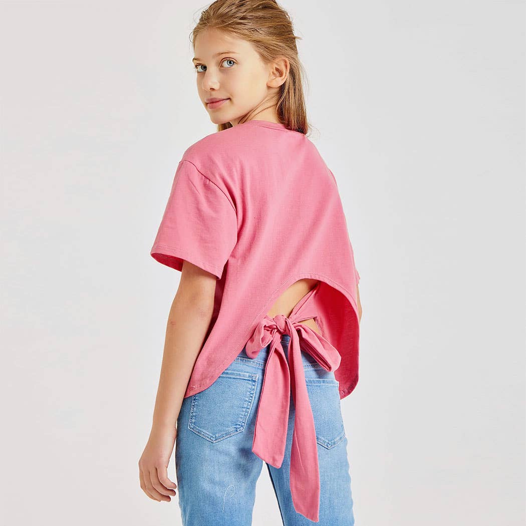 Good Girl - Vente Haut en maille – enfant - Haut en tricot ouvert à dos pour enfants10