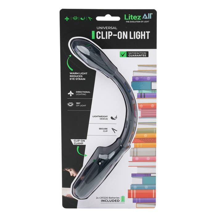 LitezAll - Wholesale Booklight - LitezAll Universal LED Clip On Light36