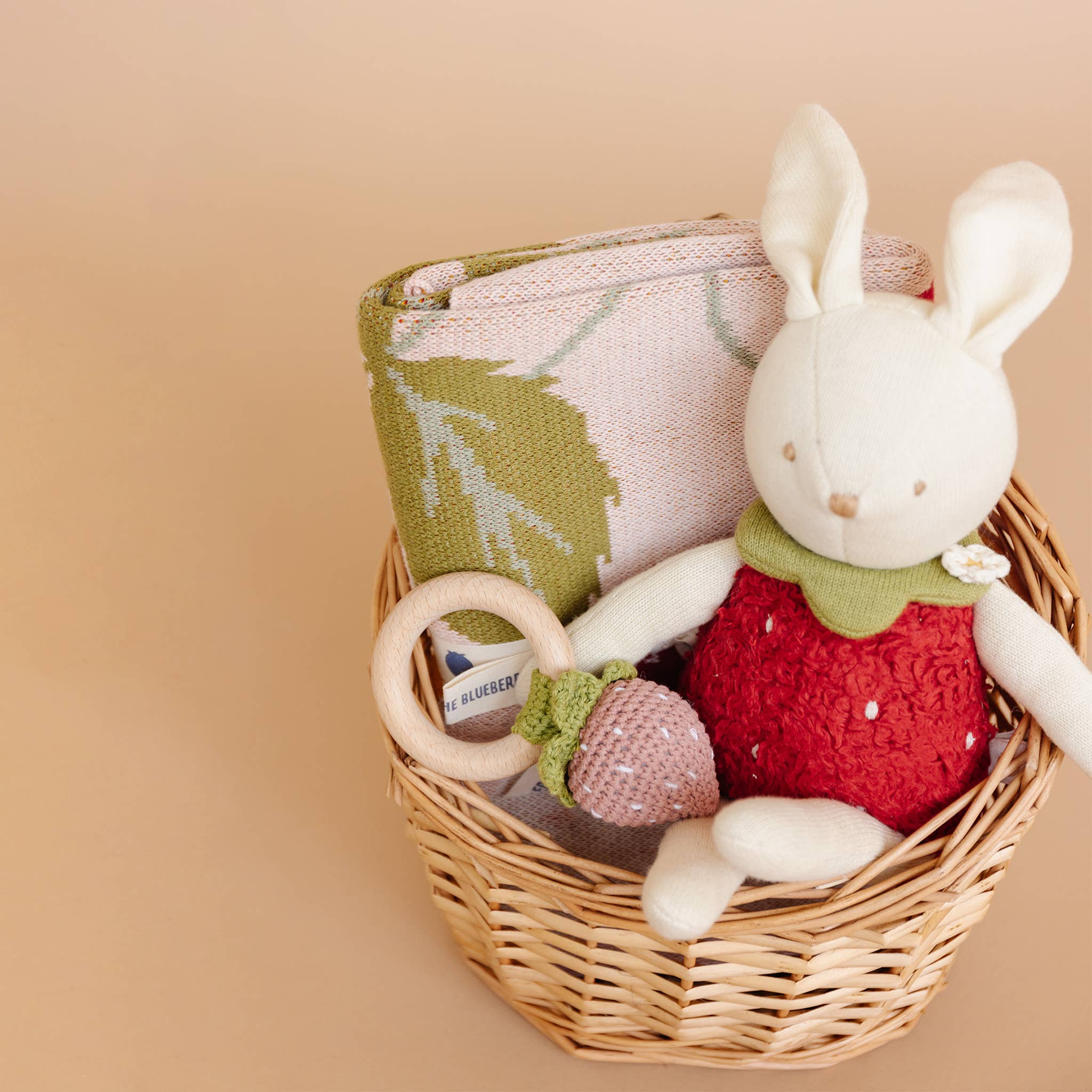 The Blueberry Hill - Wholesale Bedding Blanket - Kids & Baby - Blanket Strawberry Bunny Organic Baby Decor Christmas Gift9