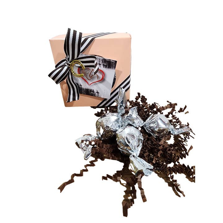 Cowgirl Chocolates – wholesale Chocolate box – 1/4 Pound Gift Box - Mild Milk Chocolate Truffles1