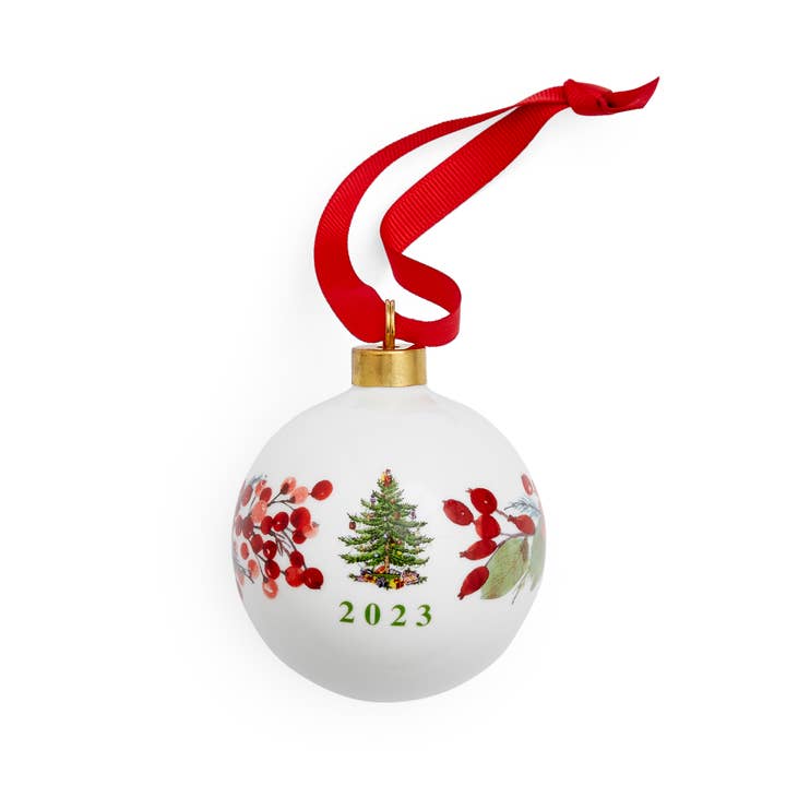 2023 Annual Bauble for wholesale by Portmeirion, Spode, Pimpernel, Nacthmann, Wrendale Designs