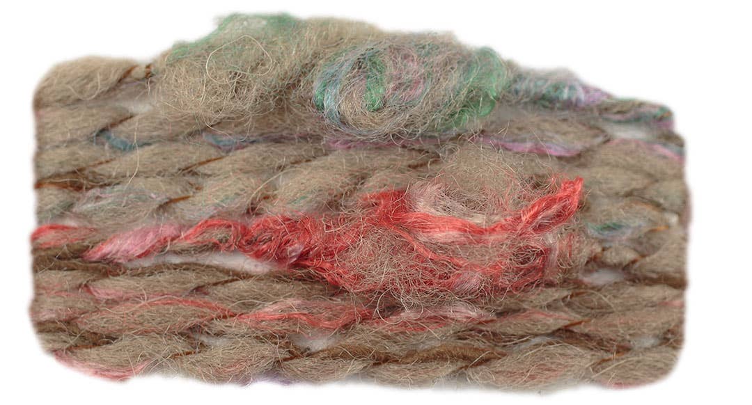 Borgo de' Pazzi - Firenze – Engroshandel Newsboy/schoolboy hat - Dame – Bibi fantasigarn med flammeeffekt og multifarvede knuder10