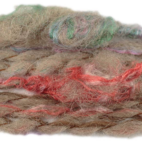 Borgo de' Pazzi - Firenze – Engroshandel Newsboy/schoolboy hat - Dame – Bibi fantasigarn med flammeeffekt og multifarvede knuder10