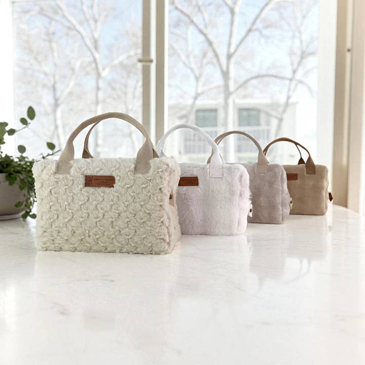 Pakke med 4 isoterme tasker Ice cube S, "Chamonix" for engroshandel hos Emmanuel Création