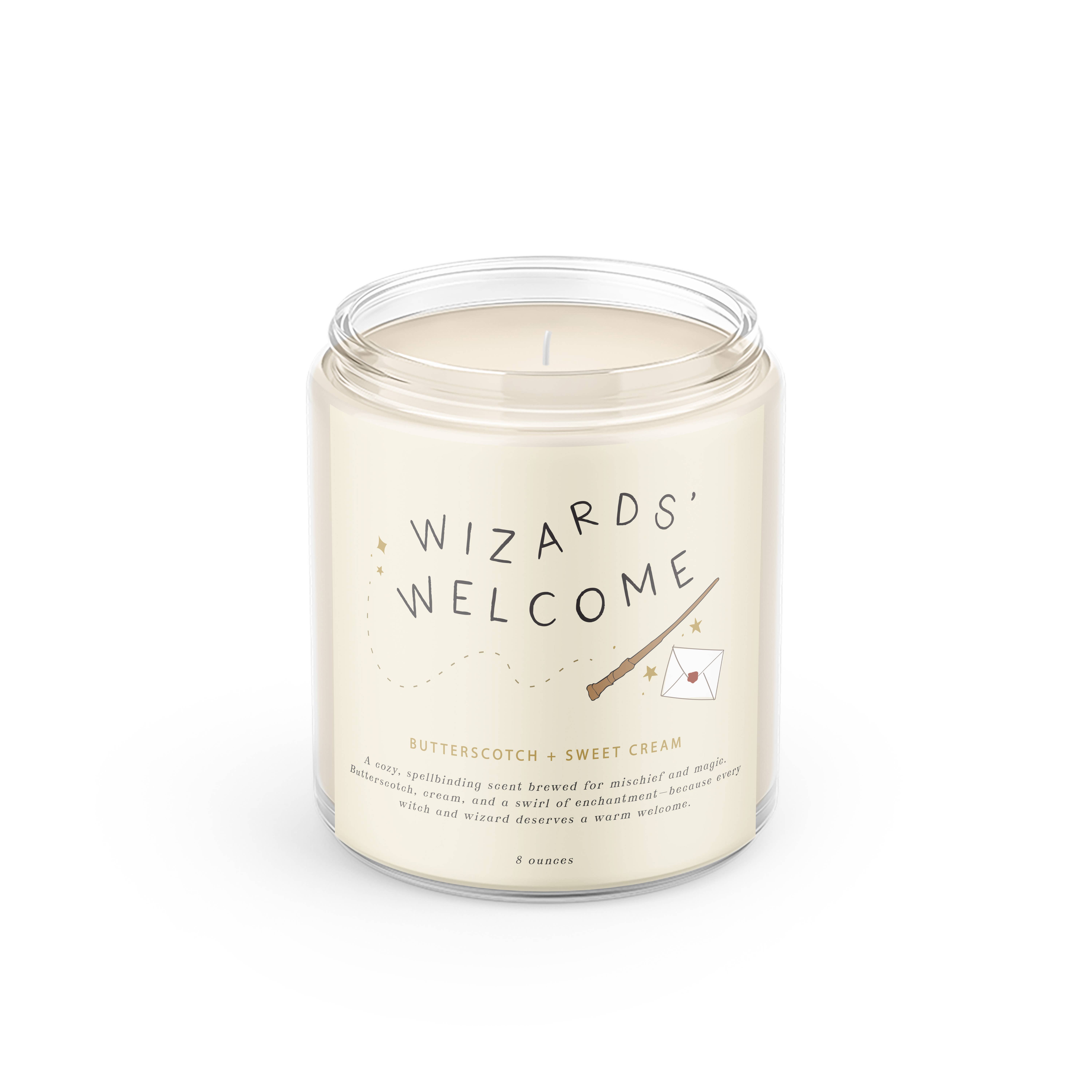Declaration & Co - Wholesale Jar/Filled Candle - Wizards' Welcome Candle - 8 oz.   1