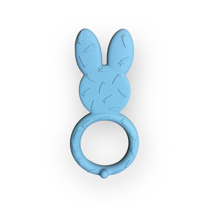 Three Hearts & Co./EMO & CO. - Wholesale Teether (Not Clip-On) - Baby - All Silicone Bunny Teething Ring