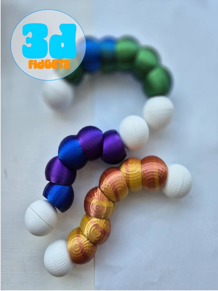 Brinquedo de Fidget com Ligação de DNA - Brinquedo Sensorial para Estimulação de Autismo e TDAH por atacado de 3dFidgets