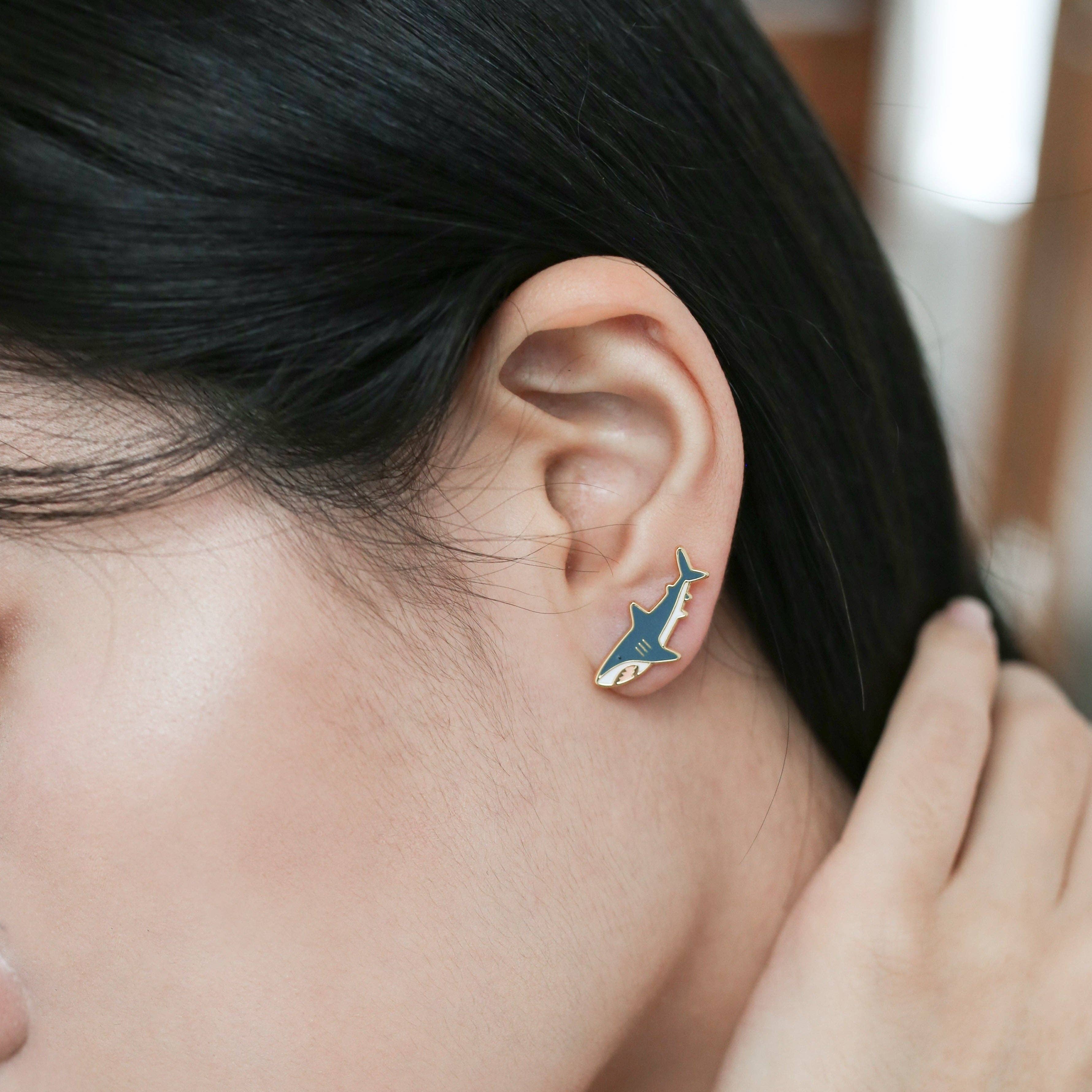 Miss Modi - Wholesale Jewelry Set - Great White Enamel Earrings/ Bracelet/ Necklace1