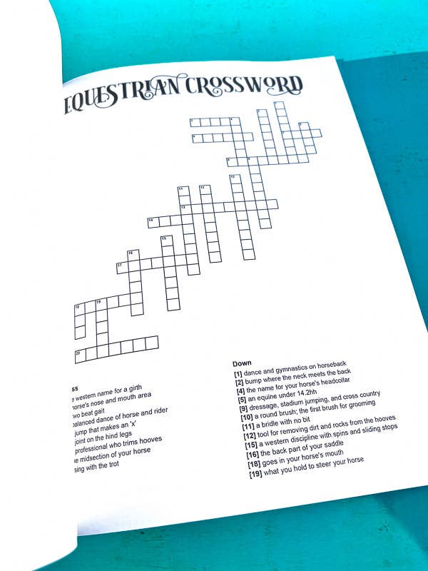 Circus Unicorn Shop - Wholesale Education Book - The Riding Student's Horse Workbook5