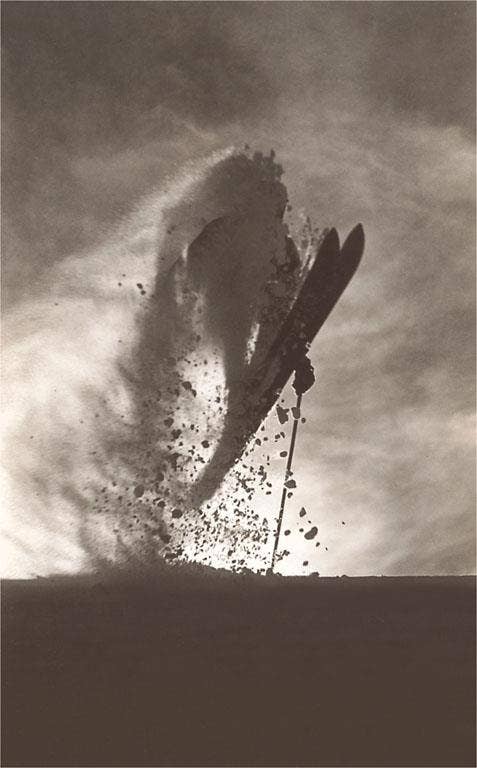 Found Image Press – Großhandel Kunstdruck – Kunstdruck WS-230 Skifahren im Pulverschnee0